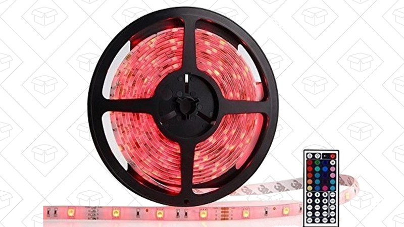 OxyLED Waterproof Strip Lights, $18 with code UGUHHDVA